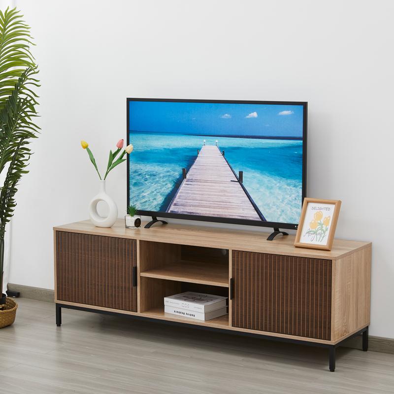 Έπιπλο Τηλεόρασης Rythmos Sonoma-wallnut Μ150xΠ40xΥ50cm