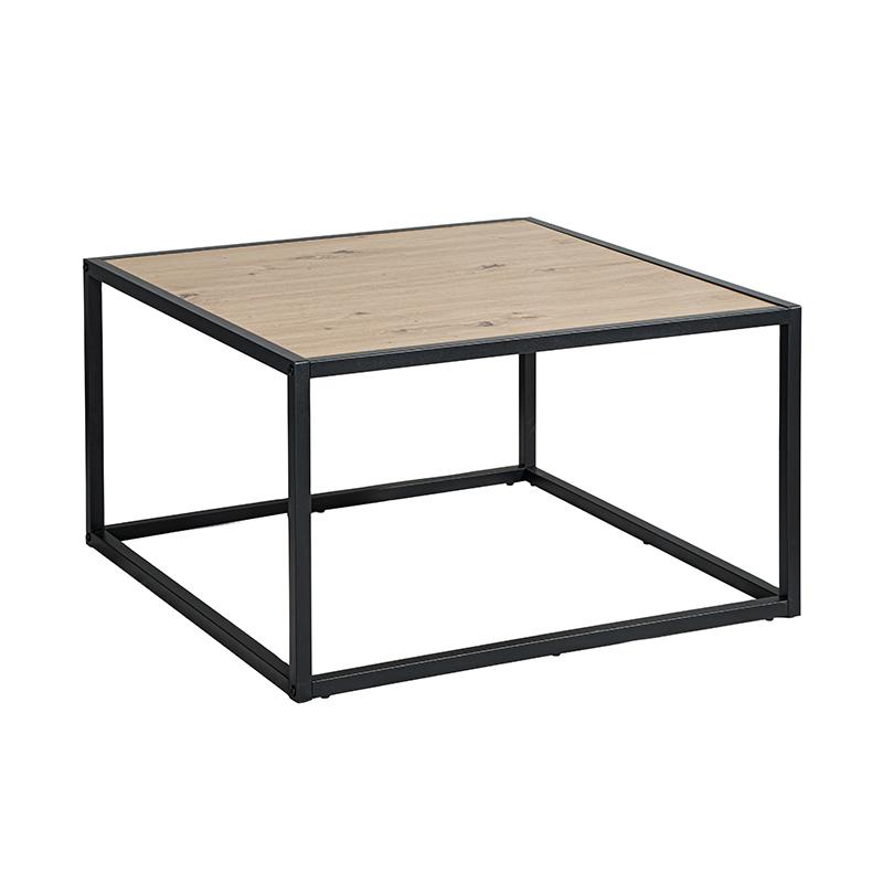 Τραπεζάκι Σαλονιού Edge 2295 Grey Oak Χρώμα 70X70X40Εκ Fylliana 