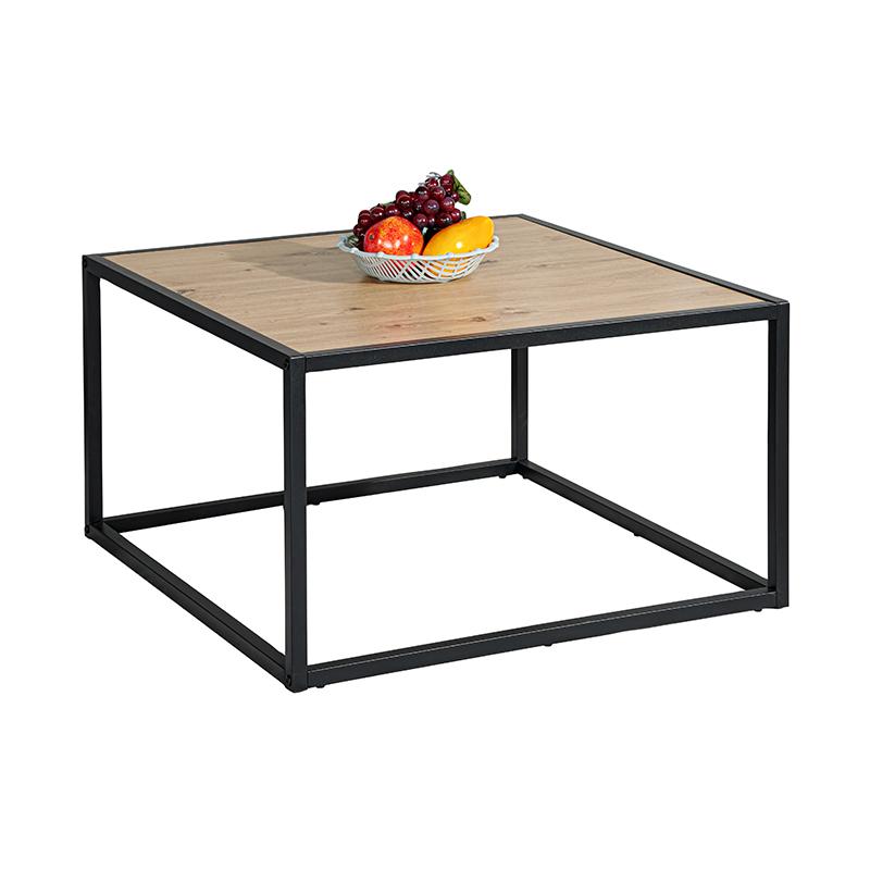 Τραπεζάκι Σαλονιού Edge 2295 Grey Oak Χρώμα 70X70X40Εκ Fylliana 