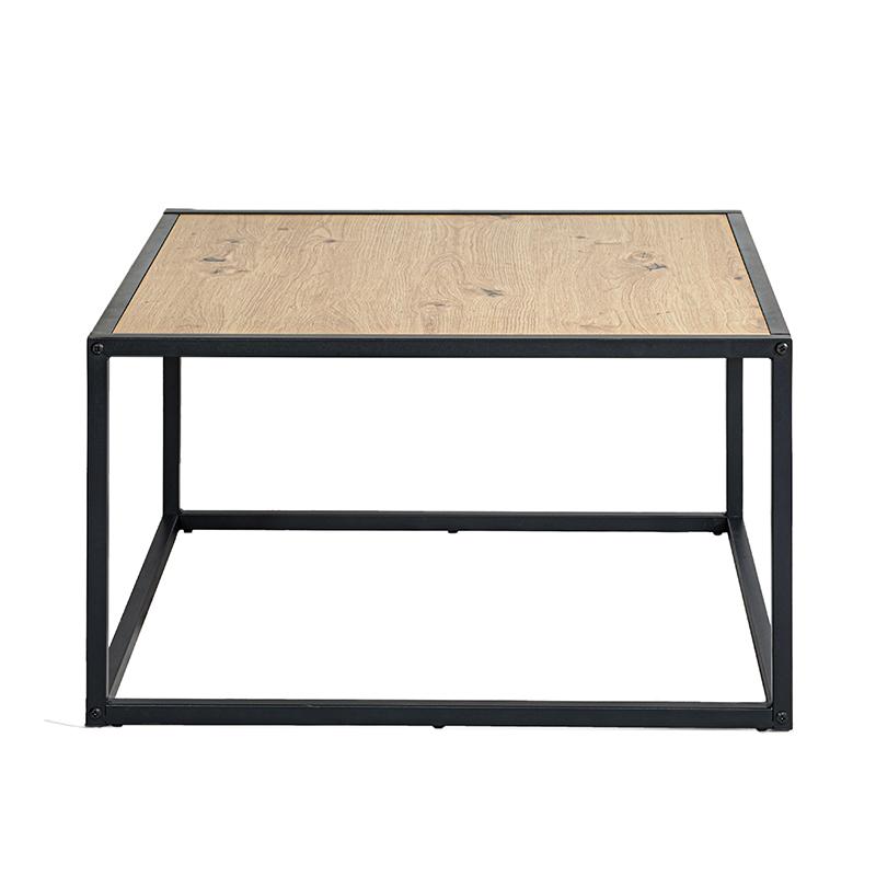 Τραπεζάκι Σαλονιού Edge 2295 Grey Oak Χρώμα 70X70X40Εκ Fylliana 