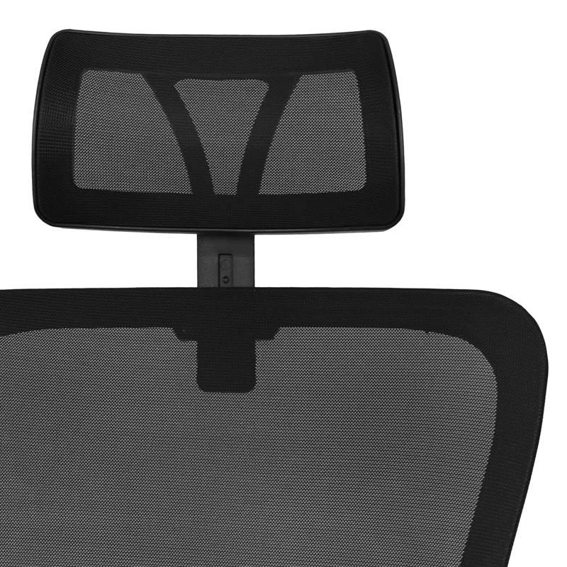 Καρέκλα Γραφείου FL9088 Μαύρη Πλάτη-Μαύρο Κάθισμα 60x60x119-129εκ Fylliana