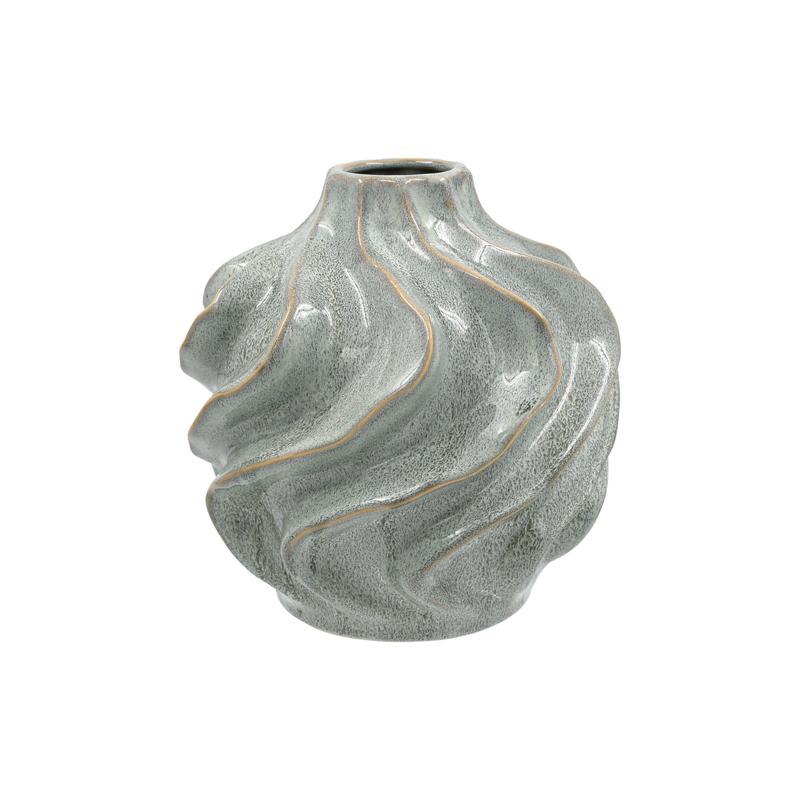 Βάζο Κεραμικό Fl23943 Βεραμάν Χρώμα  20X21Εκ Fylliana