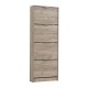 Παπουτσοθήκη Hugo 24 Grey Oak 67x28x155εκ