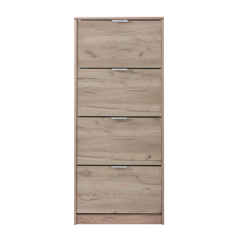 Παπουτσοθήκη Hugo 24 Grey Oak 67x28x155εκ