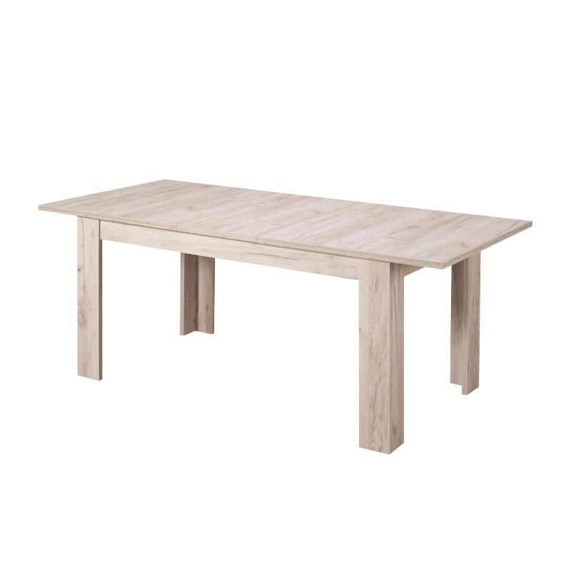 Τραπέζι Επεκτεινόμενο Oscar Ts 160 Grey Oak 160.5(+40)x90x76.5εκ