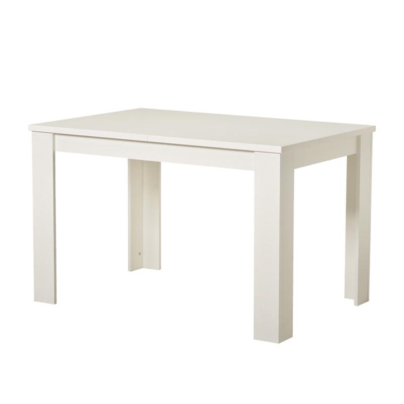 Τραπέζι Dt Λευκό Bella 120x80x75εκ Επεκτεινόμενο