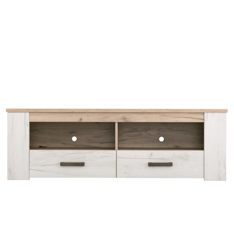 Έπιπλο Tv Kent 150 Grey Oak/white Oak 151.5x43.5x49.5εκ