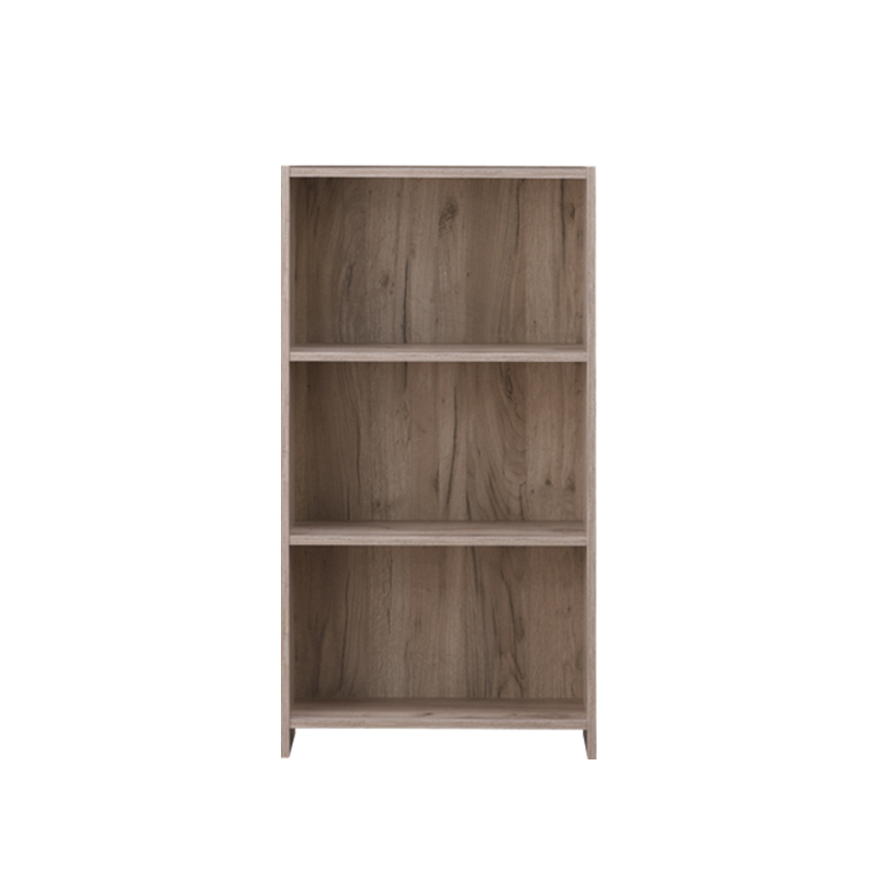 Βιβλιοθήκη "Buki" Grey Oak 3P 57x24.5x108.5εκ Fylliana