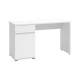 Γραφείο Elan Ξύλινο Opaque White Gloss Foil 130x50x76εκ.