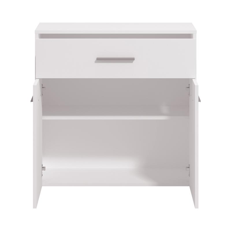 Κομοτα-Μπουφες Garona 2K1F Λευκό Χρώμα 80 , 5X33X80 , 5Εκ