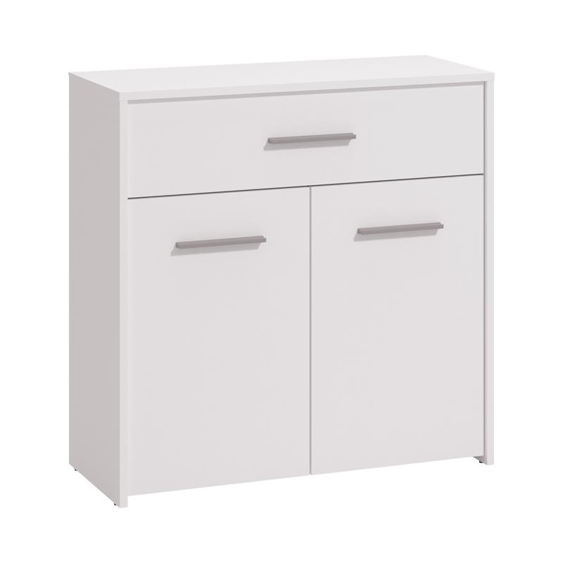 Κομοτα-Μπουφες Garona 2K1F Λευκό Χρώμα 80 , 5X33X80 , 5Εκ