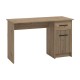 Γραφείο Teo Grey Artisan Oak-Artisan Με Γραμμ΄ές 122X51X75Εκ Fylliana