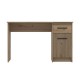 Γραφείο Teo Grey Artisan Oak-Artisan Με Γραμμ΄ές 122X51X75Εκ Fylliana