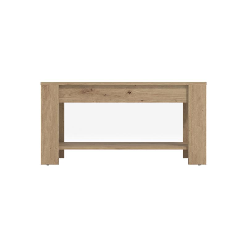 Τραπεζάκι Σαλονιού Clent Artisan Oak Χρώμα 90X50X45Εκ Fylliana