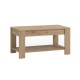 Τραπεζάκι Σαλονιού Clent Artisan Oak Χρώμα 90X50X45Εκ Fylliana