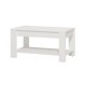 Τραπεζάκι Σαλονιού Clent Λευκό Χρώμα 90X50X45Εκ