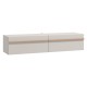 Έπιπλο Τηλεόρασης Arles Tv 154 2K2V Cashmere/Artisan Oak Χρώμα 154X42X32Εκ Fylliana