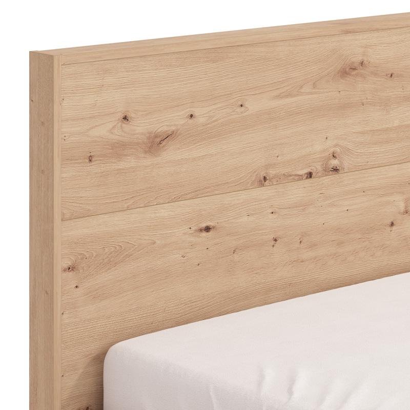 Κρεβάτι Διπλό Salona 160 Artisan Oak Χρώμα 173X211X102Εκ Fylliana