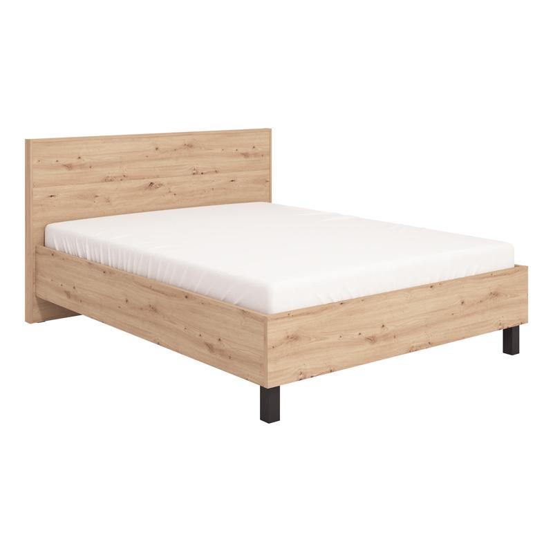 Κρεβάτι Διπλό Salona 160 Artisan Oak Χρώμα 173X211X102Εκ Fylliana