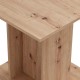 Τραπέζι Τραπεζαρίας Capua Artisan Oak Χρώμα 80x80x76εκ