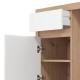 Γραφείο Diofant Ξύλινο Λευκό 98x45x74εκ. Fylliana