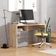 Γραφείο Hipatia 2f Lp Artisan Ξύλινο Γκρι Γραφίτης 127x51x77εκ. Fylliana