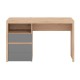 Γραφείο Hipatia 2f Lp Artisan Ξύλινο Γκρι Γραφίτης 127x51x77εκ. Fylliana