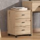 Συρταριέρα Γραφείου Almond 38 3F Rs Artisan Χρώμα 39X35X56Εκ