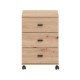 Συρταριέρα Γραφείου Almond 38 3F Rs Artisan Χρώμα 39X35X56Εκ