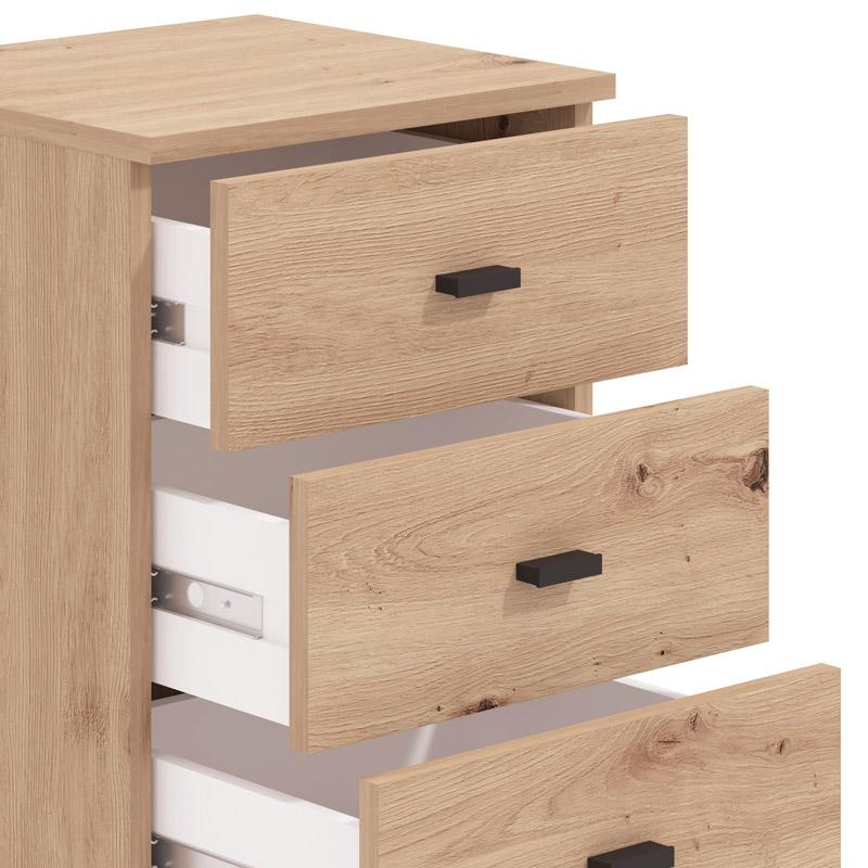 Συρταριέρα Γραφείου Almond 38 3F Rs Artisan Χρώμα 39X35X56Εκ