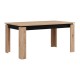 Τραπέζι Τραπεζαρίας Marron Artisan-Μαύρο 160X90X77Εκ Fylliana