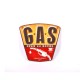 Πινακίδα Μεταλλική  "Gas" 30x29εκ