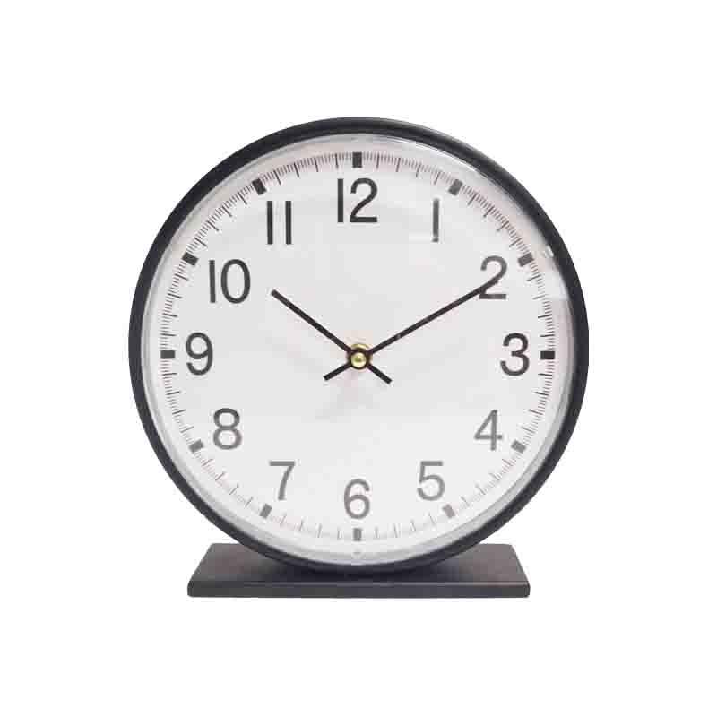 Επιτραπέζιο Ρολόι "Metal 056-2" 23.5x6x24 εκ Fylliana