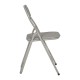 Μεταλλική Αναδιπλούμενη Καρέκλα Fylliana 758 Γκρι 43x44x78Εκ