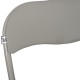 Μεταλλική Αναδιπλούμενη Καρέκλα Fylliana 758 Γκρι 43x44x78Εκ
