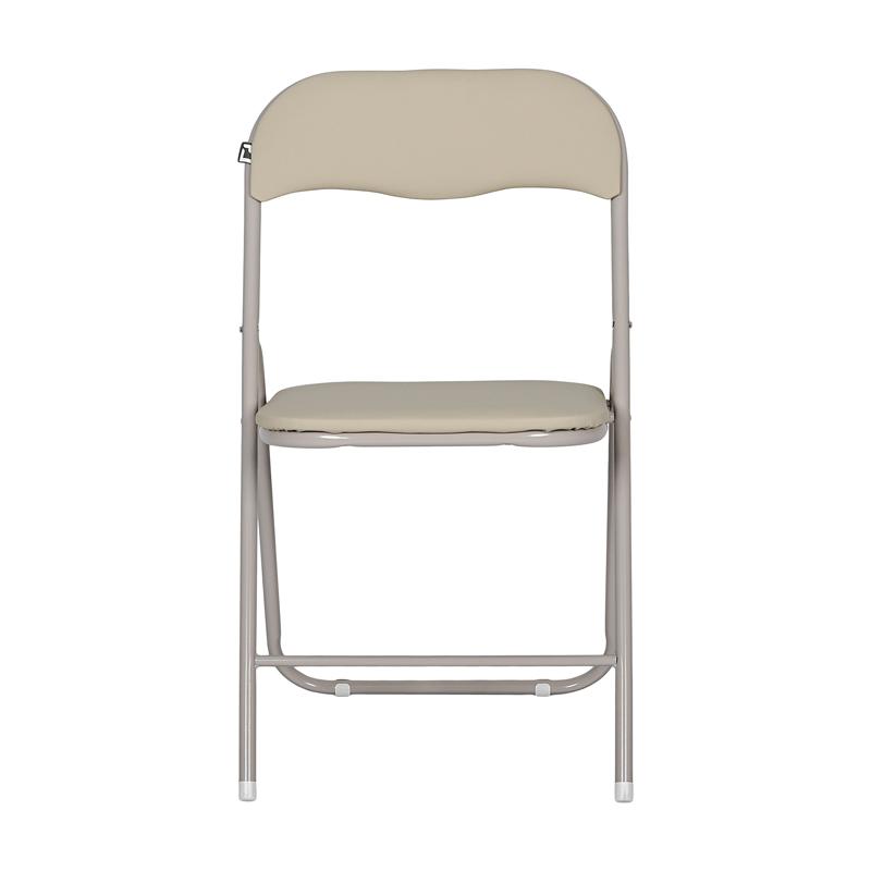 Μεταλλική Αναδιπλούμενη Καρέκλα Fylliana 758 Σαμπανί 43x44x78Εκ