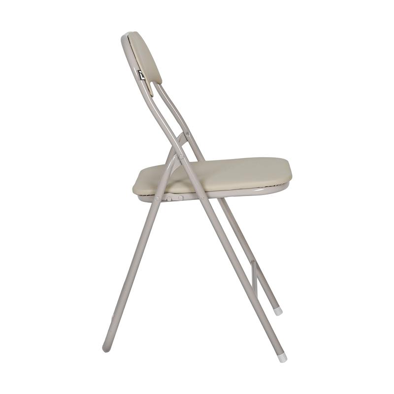 Μεταλλική Αναδιπλούμενη Καρέκλα Fylliana 758 Σαμπανί 43x44x78Εκ