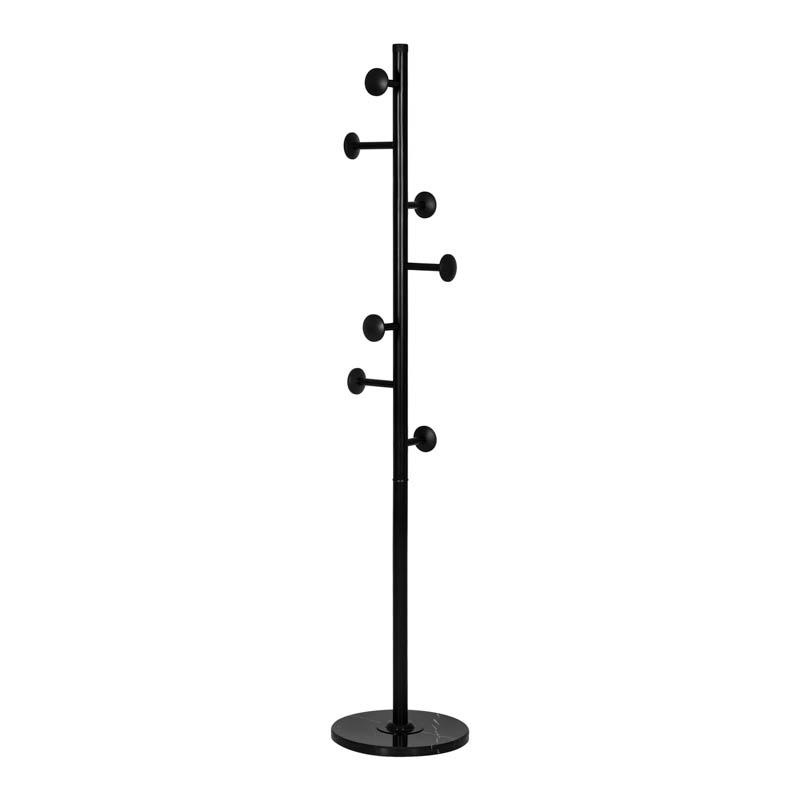 Καλόγερος Μεταλλικός Μαύρος 35x35x175cm Fylliana Fl6036 