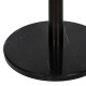 Καλόγερος Μεταλλικός Μαύρος 35x35x175cm Fylliana Fl6066 