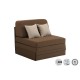 Πολυθρόνα/Κρεβάτι Fantastico Plus Καφέ/Μπεζ 92x96.5x85εκ