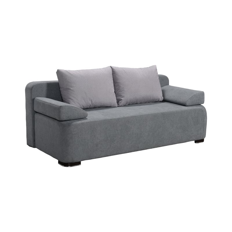 Καναπές/Κρεβάτι Mondo Γκρι Χρώμα 198x95x78Εκ