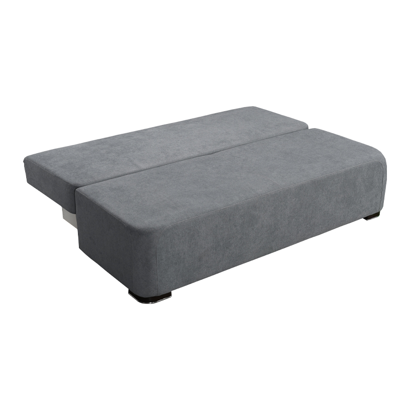 Καναπές/Κρεβάτι Mondo Γκρι Χρώμα 198x95x78Εκ