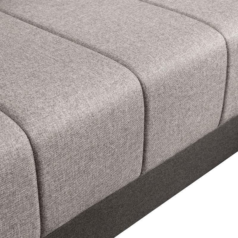 Γωνιακός Καναπές Κρεβάτι Galina Μπεζ-Καφέ 200X151X80Εκ Fylliana