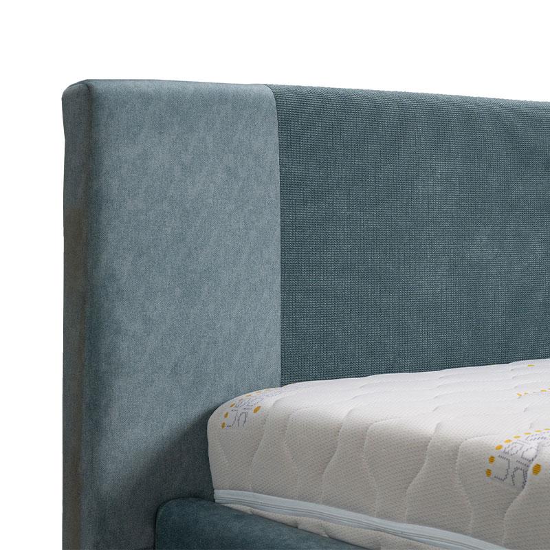 Κρεβάτι Aosta 120 Μint Χρώμα Υφάσματος 154X217X100Εκ