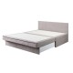 Διθέσιος Καναπές Μπεζ 140x97x85εκ.Fantastico Xxl Fylliana