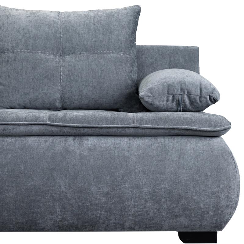 Καναπες Κρεβατι Mina Γκρι Χρωμα 208X95X80Εκ