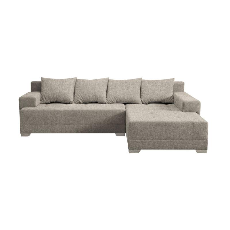 Καναπές Γωνία Nirvana Μπεζ Χρώμα 267X178X75Εκ Fylliana