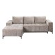 Γωνιακός Καναπές Κρεβάτι Bogota Αριστερή Γωνία Μπεζ Χρώμα 245x184x80Εκ Fylliana 