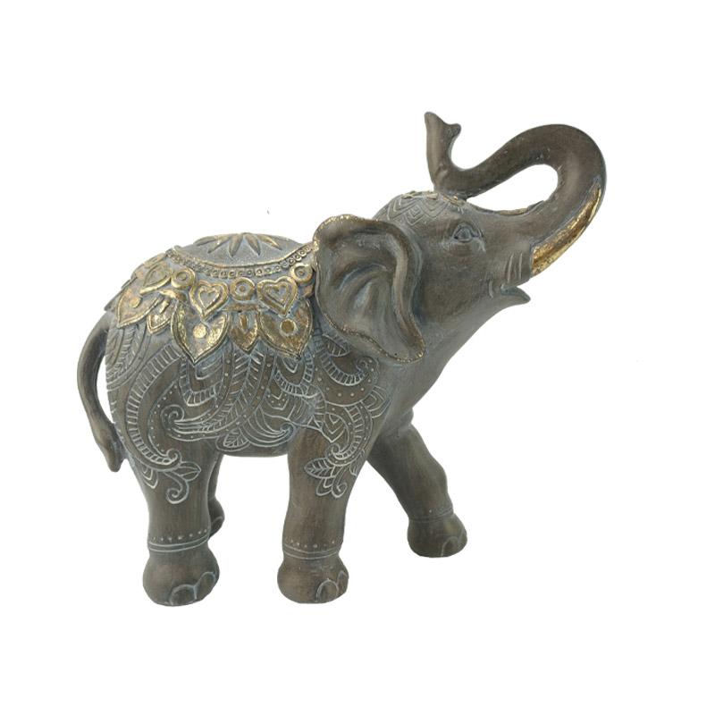 Ελέφαντας Διακοσμητικός 98183  Elephant 21.8x 9x22Εκ Fylliana