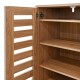 Παπουτσοθήκη "Vento" Με 4 Ράφια Χρώμα Artisan Oak 60X33X87Εκ Fylliana 